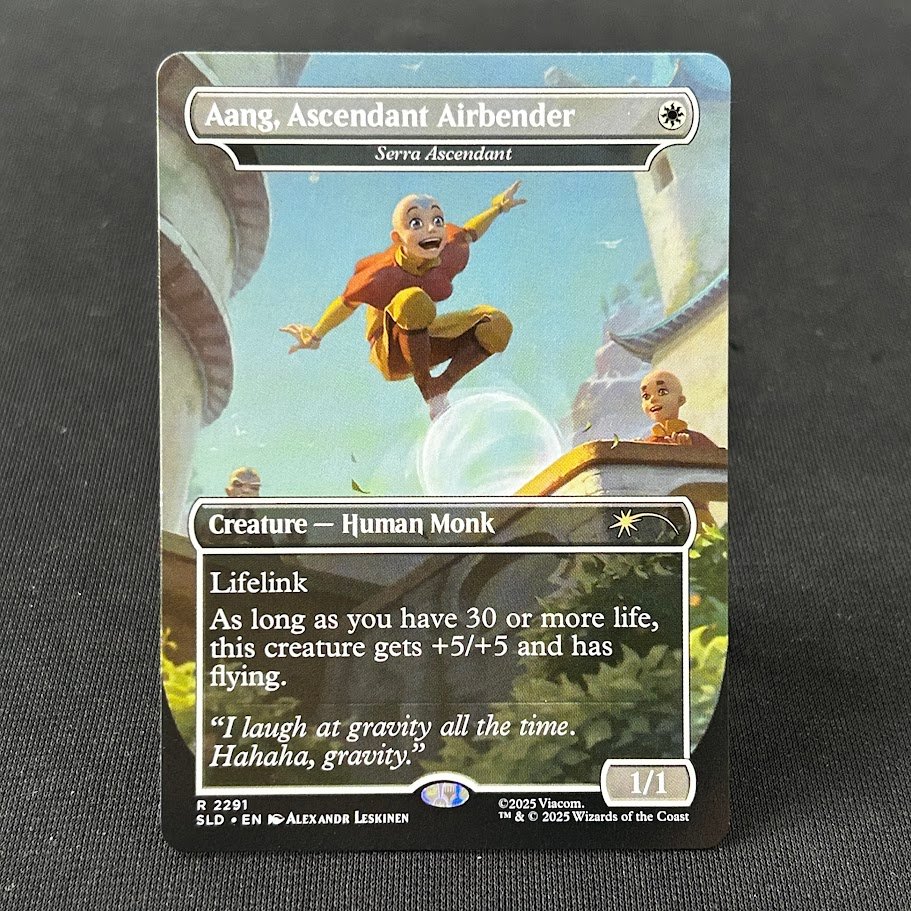 Aang, Ascendant Airbender(Serra Ascendant)SLD #2291 Aang, Ascendant Airbender(Serra Ascendant)SLD #2291 - Image 1