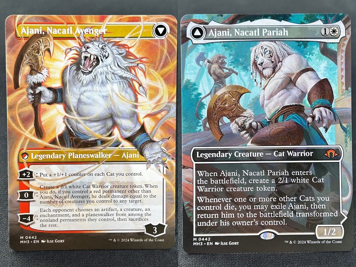 Ajani, Nacatl Pariah Ajani, Nacatl Avenger #442 holo Ajani, Nacatl Pariah Ajani, Nacatl Avenger #442 holo - Image 1