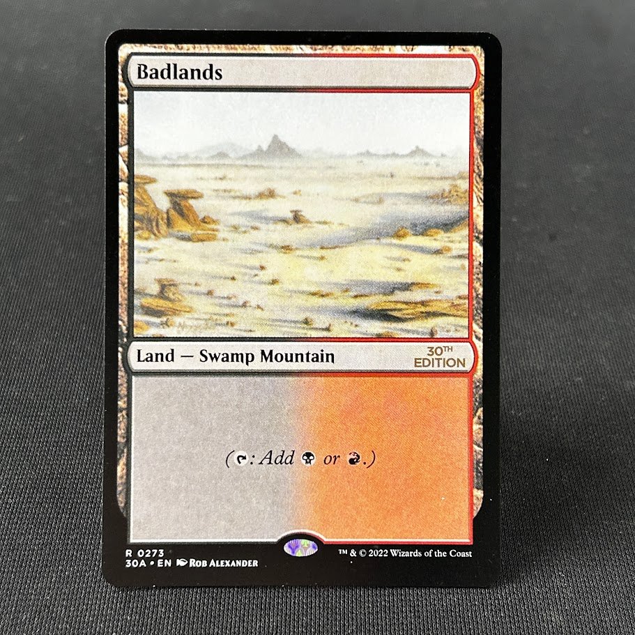Badlands 30th holo Badlands 30th holo - Image 1