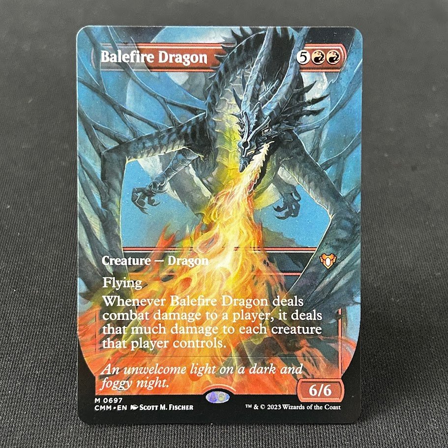 Balefire Dragon #697 CMM Holo Balefire Dragon #697 CMM Holo - Image 1