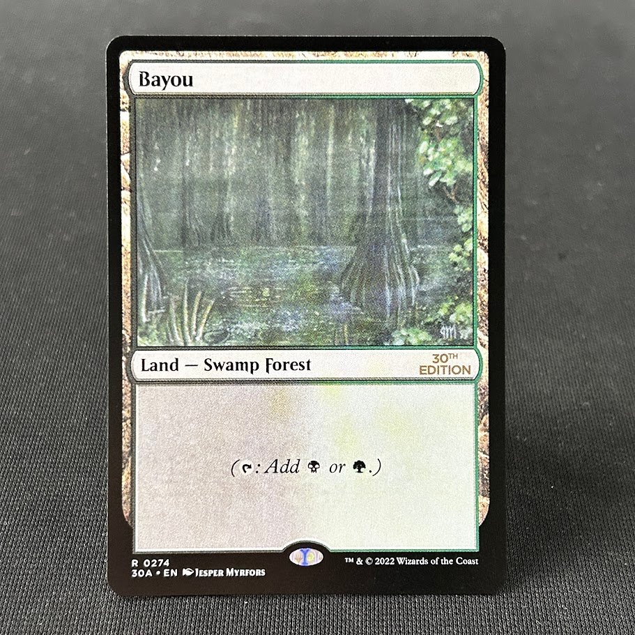 Bayou 30th holo Bayou 30th holo - Image 1