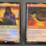 Birgi, God of Storytelling Harnfel, Horn of Bounty #123 foil