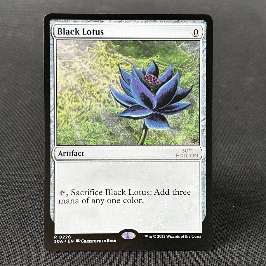 Black Lotus 30th holo Black Lotus 30th holo - Image 1