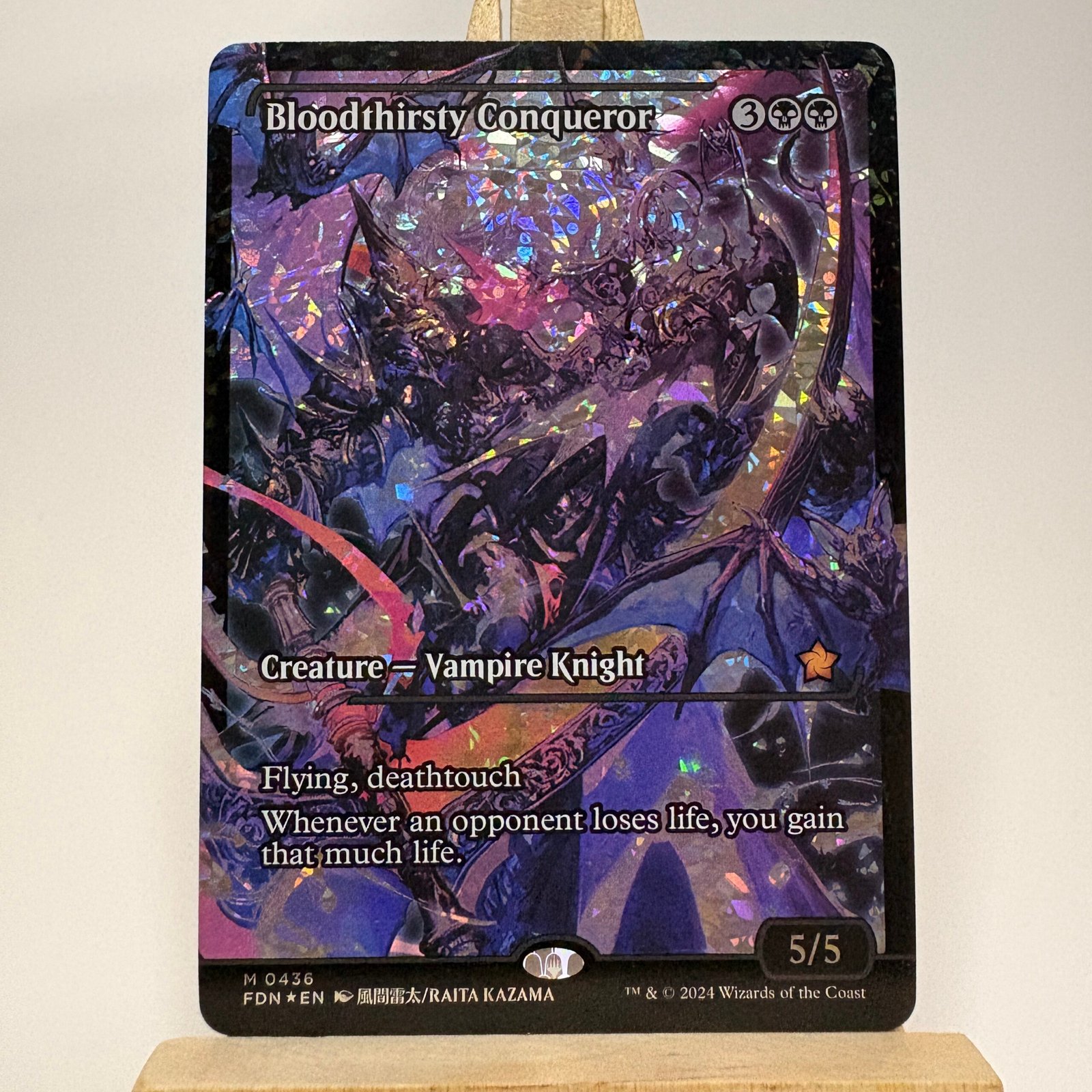 Bloodthirsty Conqueror Bloodthirsty Conqueror #436 foil - Image 1