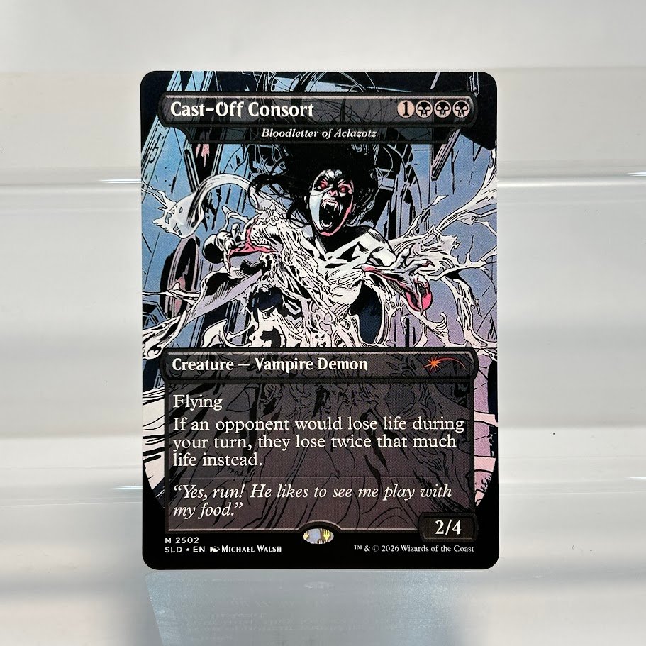 Cast-Off Consort(Bloodletter of Aclazotz) SLD #2502 Castle Shimura (Eiganjo Castle) SLD #2230 - Image 1