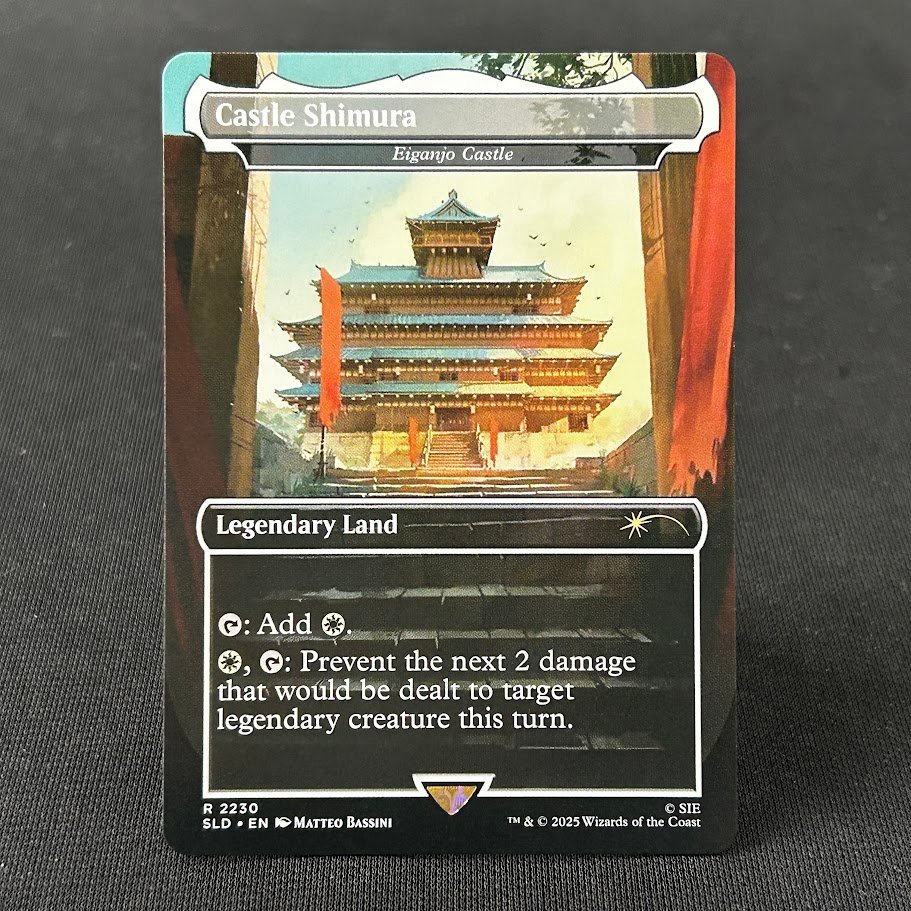 Castle Shimura (Eiganjo Castle) SLD #2230 Caretaker's Talent BLB #6 - Image 1