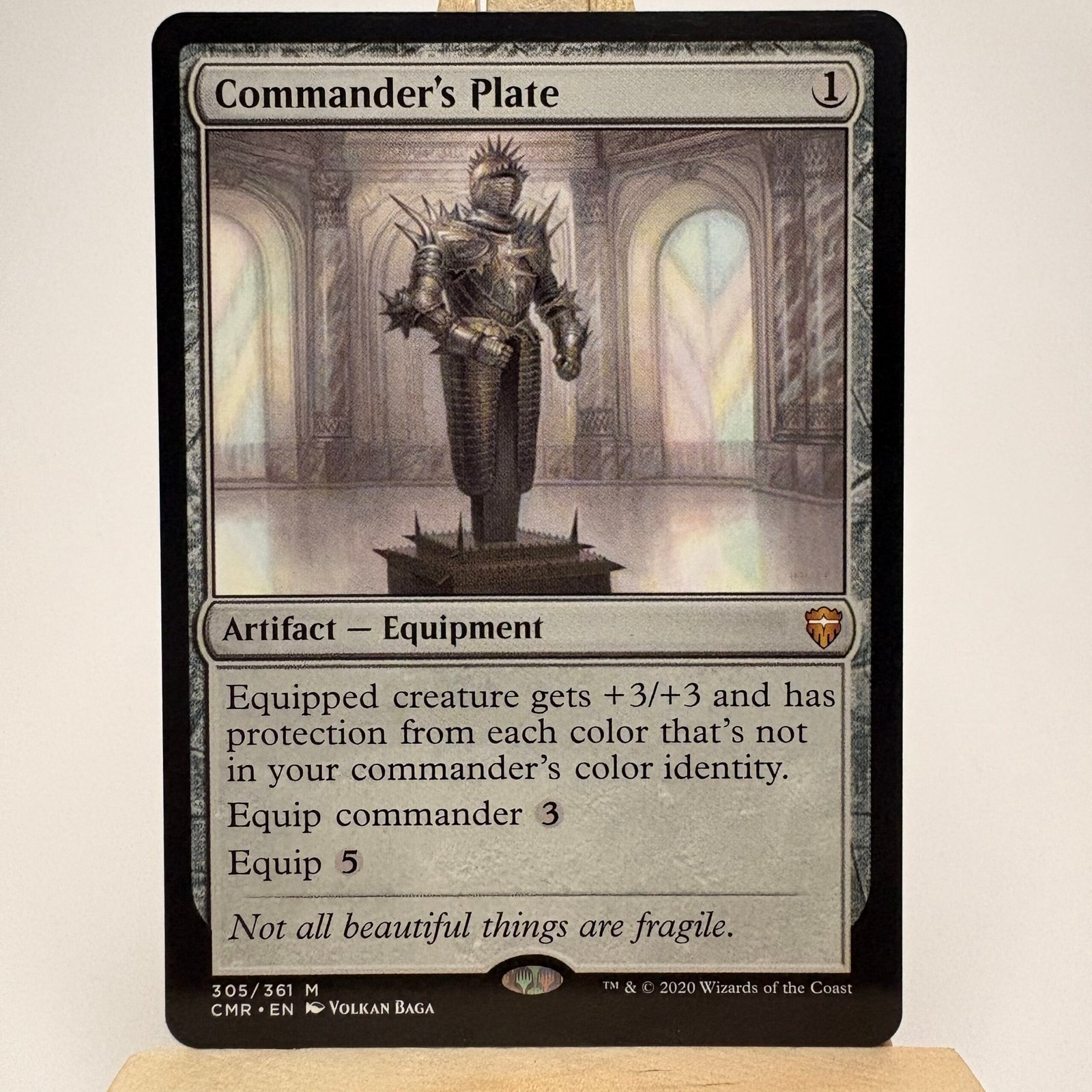 Commander's Plate Commander's Plate CMR regular #305 - Image 1