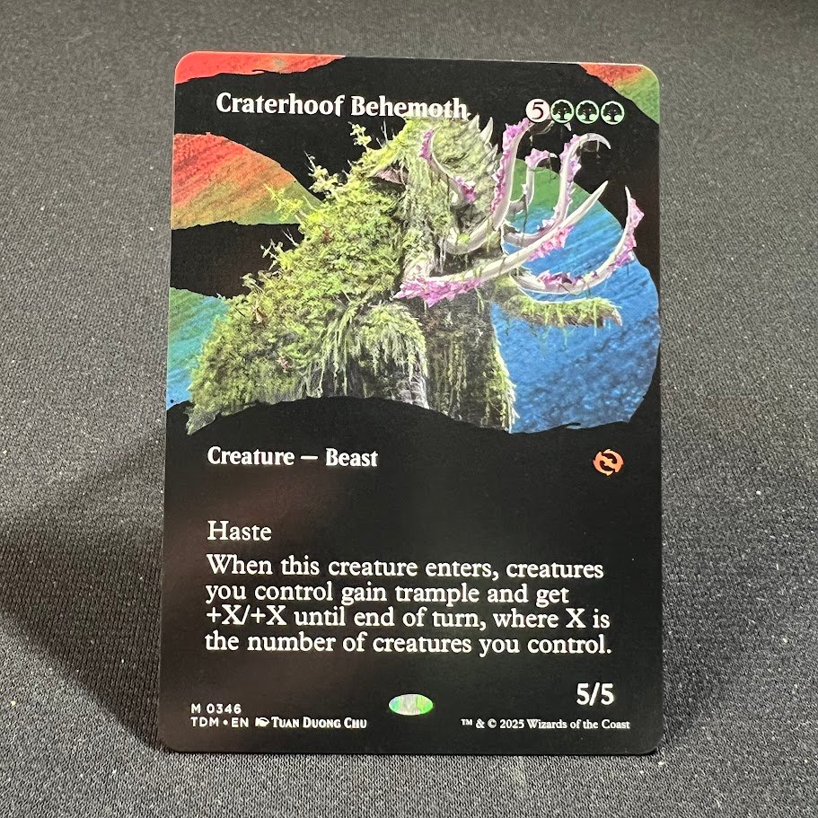 Craterhoof Behemoth TDM #346 Craterhoof Behemoth TDM #346 - Image 1