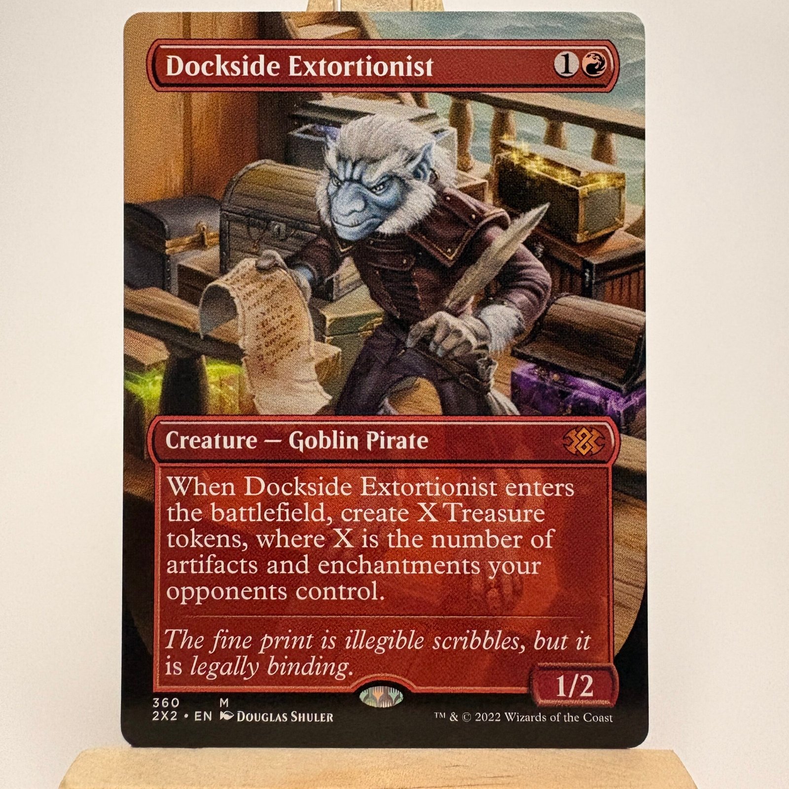 Dockside Extortionist Dockside Extortionist 2x2 borderless - Image 1