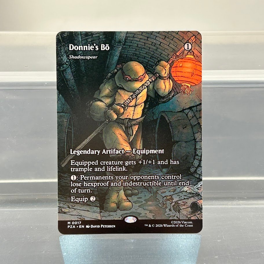 Donnie's Bō (Shadowspear) PZA #17 Donnie's Bō (Shadowspear) PZA #17 - Image 1