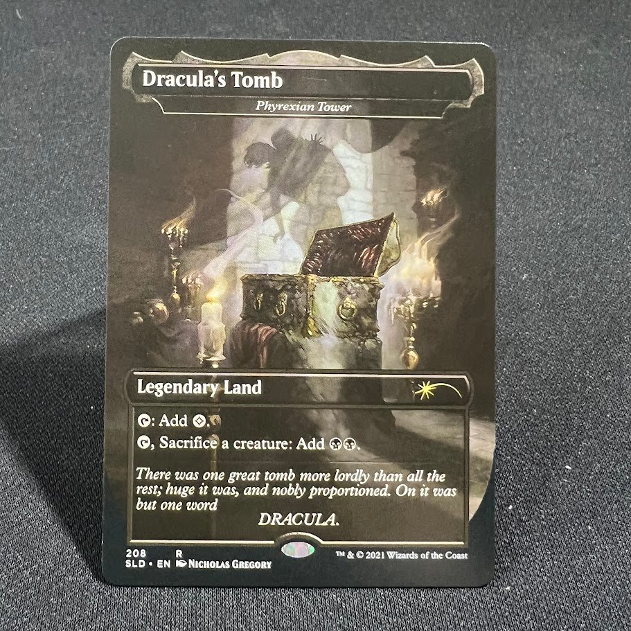 Dracula's Tomb (Phyrexian Tower) SLD #208 Dracula's Tomb (Phyrexian Tower) SLD #208 - Image 1