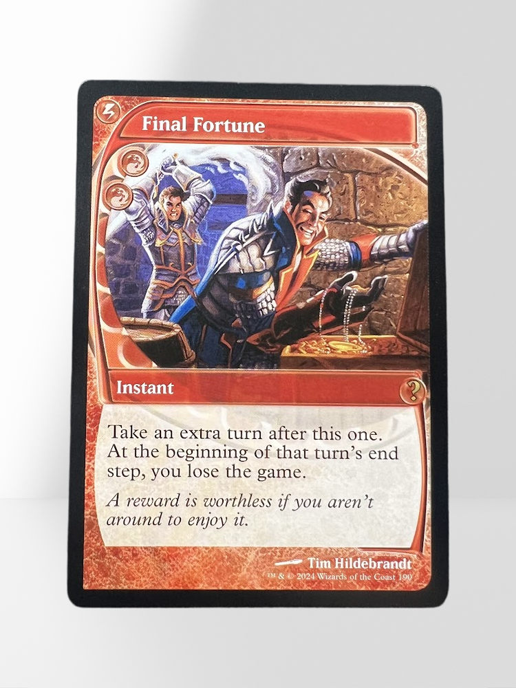 Final Fortune MB2 Final Fortune MB2 - Image 1