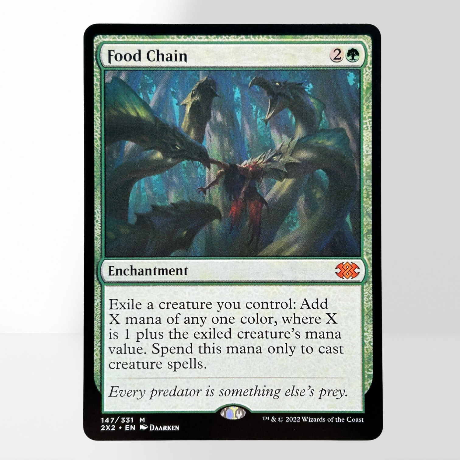Food Chain 2x2 regular holo 147 Food Chain 2x2 regular holo 147 - Image 1