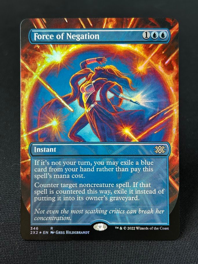 Force of Negation 2X2 346 Foil Force of Negation 2X2 346 Foil - Image 1