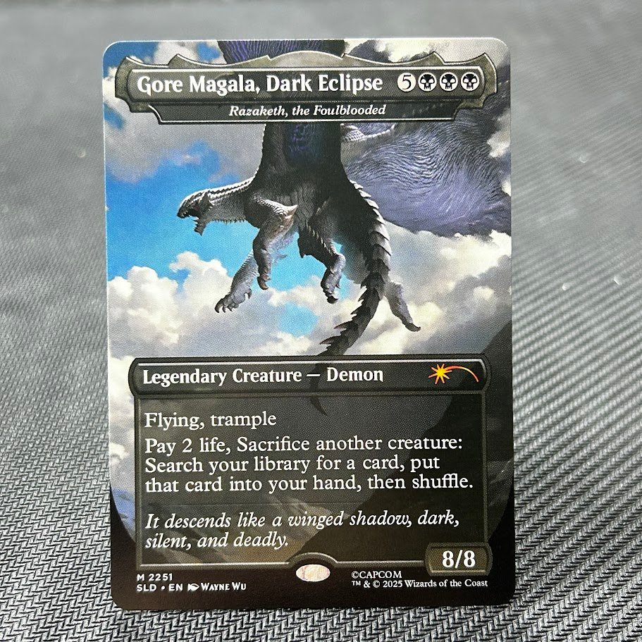 Gore Magala, Dark Eclipse(Razaketh, the Foulblooded) SLD #2251 Gore Magala, Dark Eclipse(Razaketh, the Foulblooded) SLD #2251 - Image 1