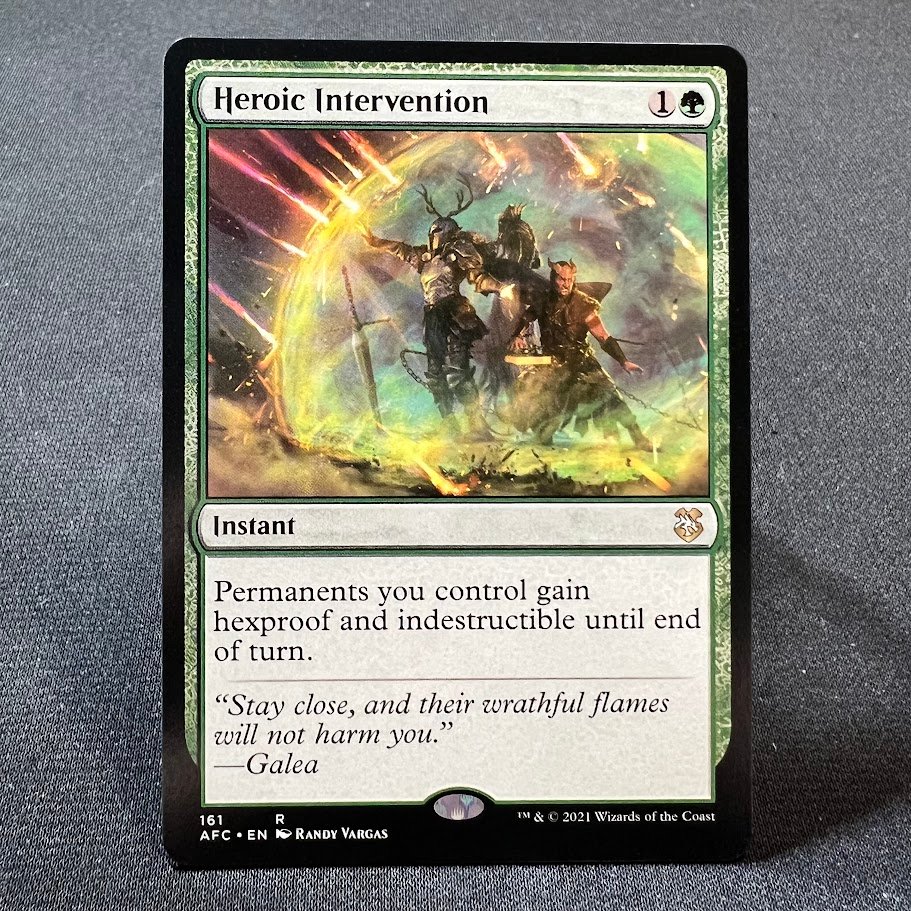 Heroic Intervention AFC holo Heroic Intervention AFC holo - Image 1