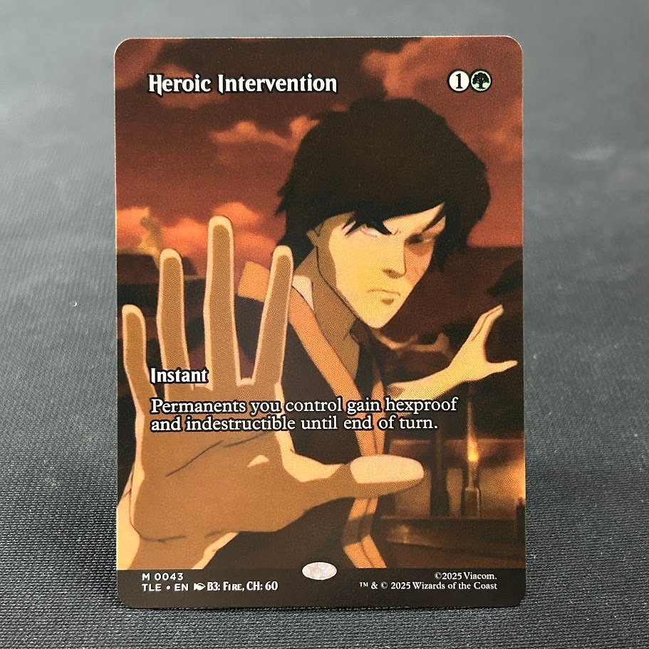 Heroic Intervention TLE #43 HOLO Heroic Intervention TLE #43 HOLO - Image 1