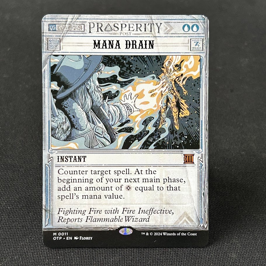 Mana Drain OTP #11 holo Mana Drain OTP #11 holo - Image 1
