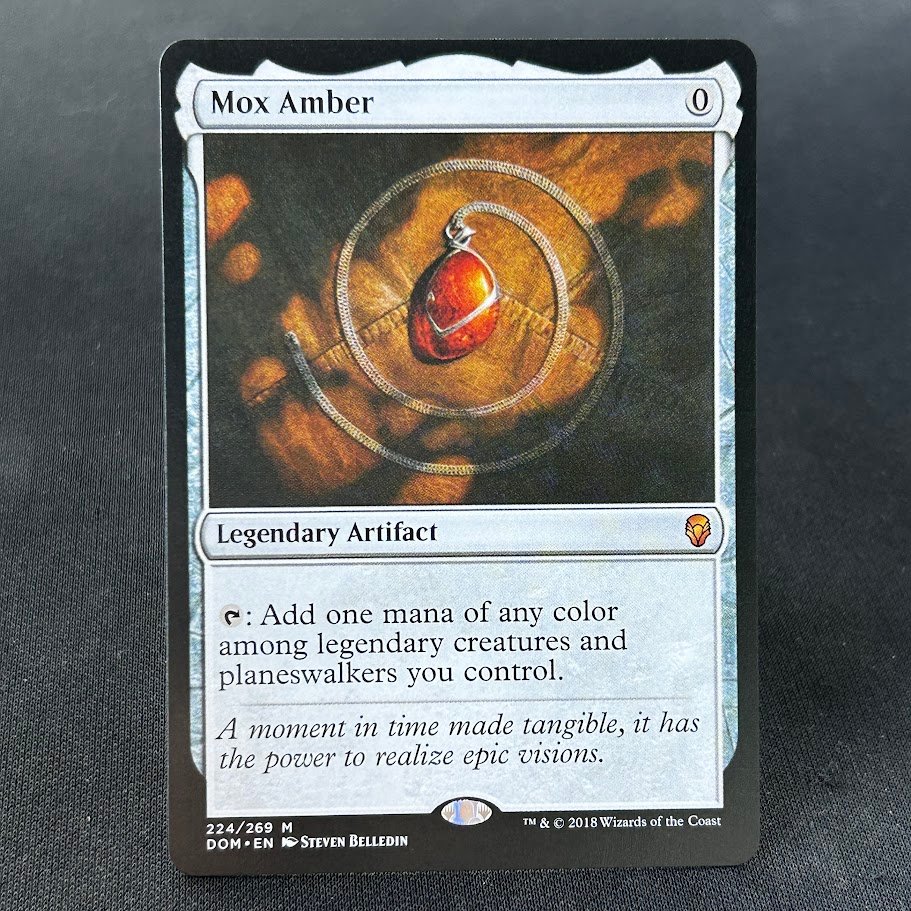 Mox Amber DOM holo Mox Amber DOM holo - Image 1