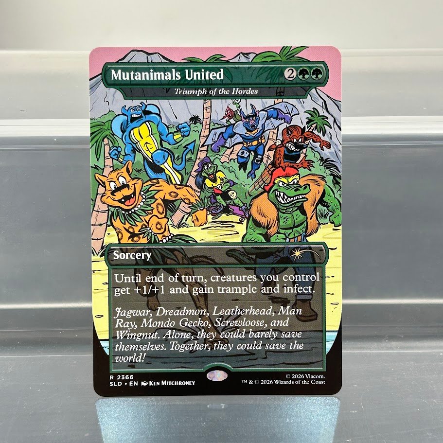 Mutanimals United (Triumph of the Hordes) SLD #2366 Mutanimals United (Triumph of the Hordes) SLD #2366 - Image 1