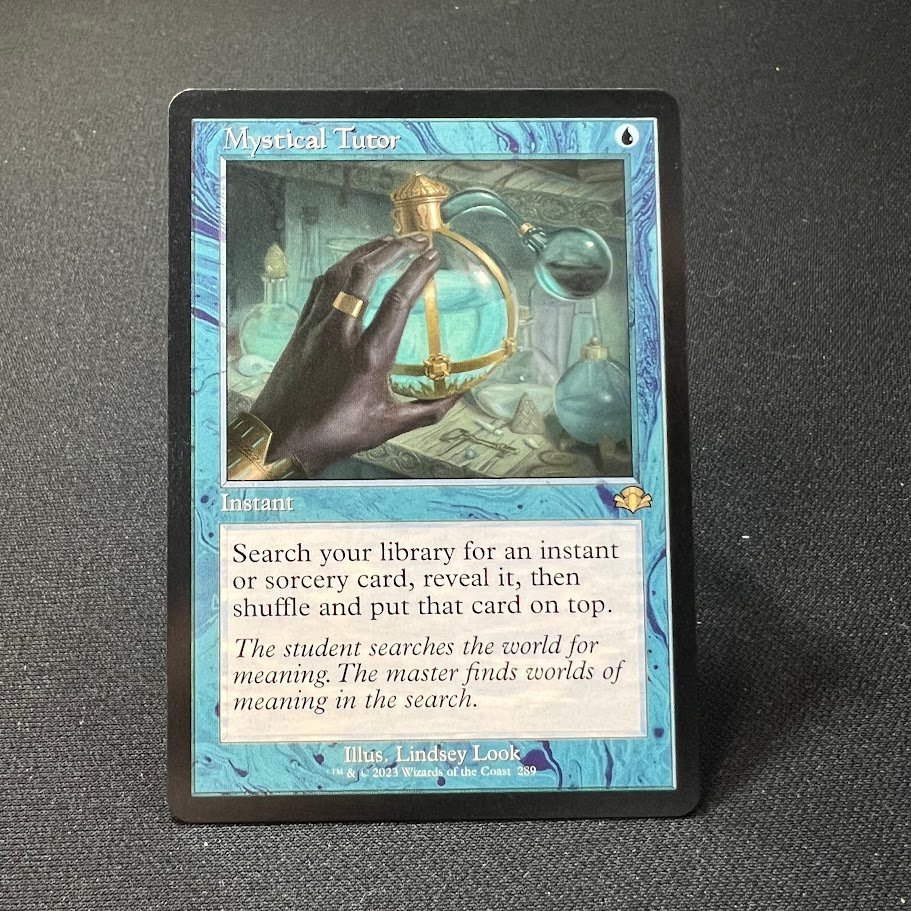 Mystical Tutor DMR Retro Frame Mystical Tutor DMR Retro Frame - Image 1