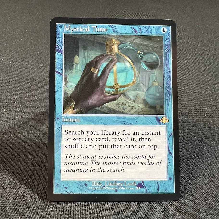 Mystical Tutor DMR Retro Frame Mystical Tutor DMR Retro Frame - Image 1