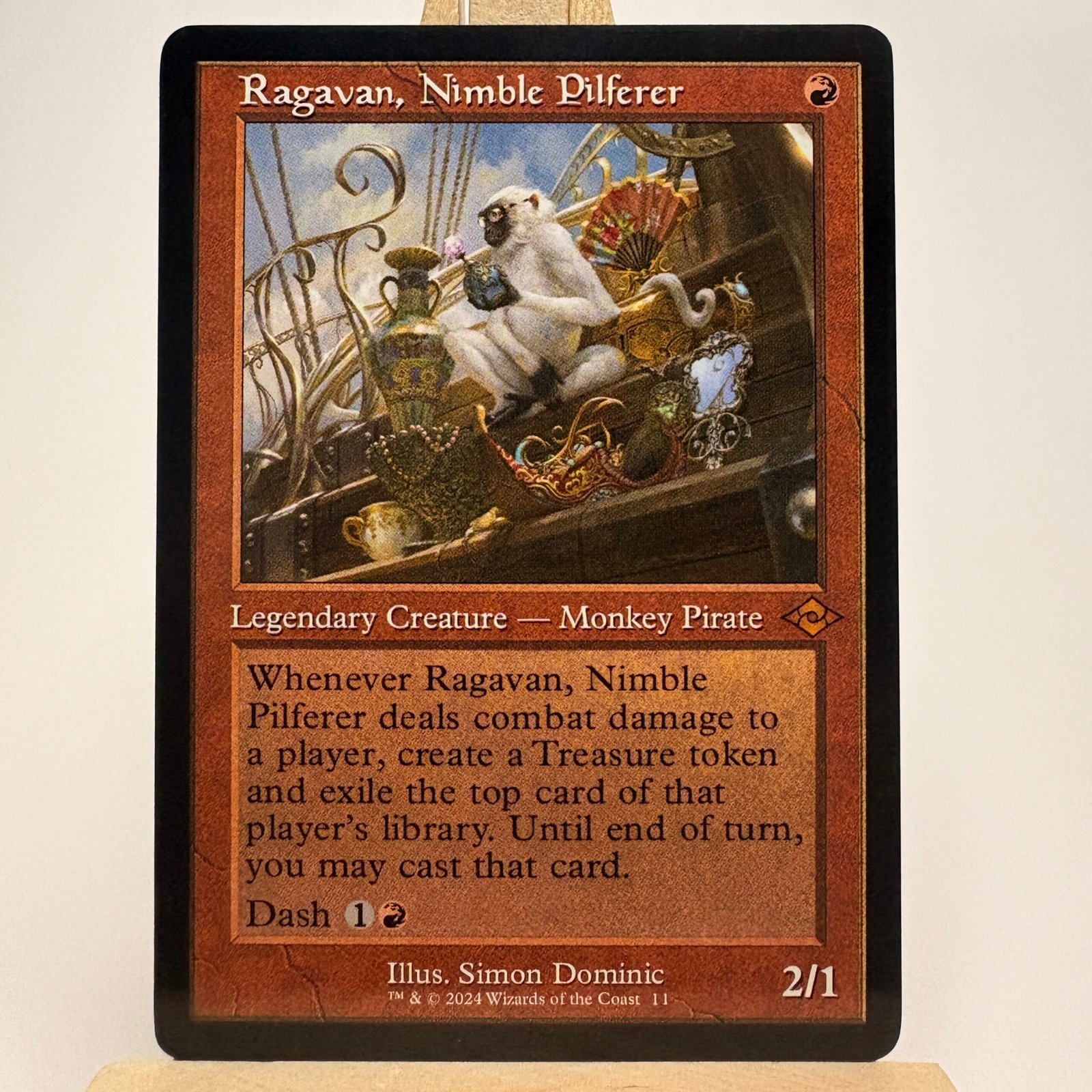 Ragavan, Nimble Pilferer Ragavan, Nimble Pilferer H2R #11 - Image 1