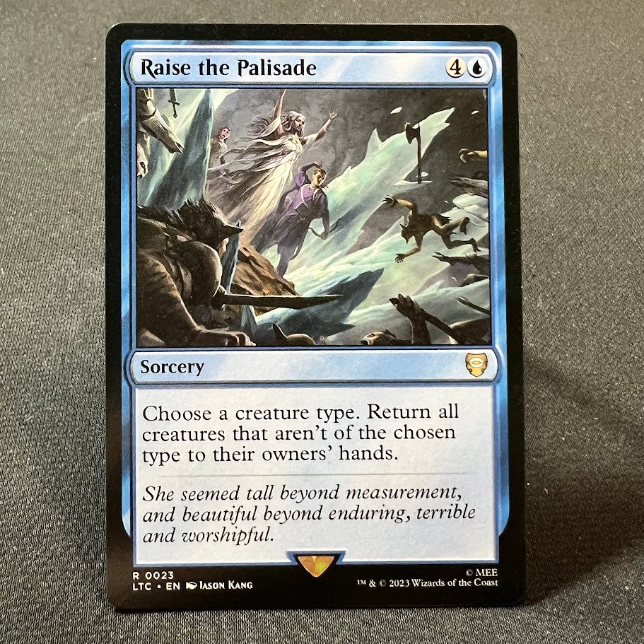 Raise the Palisade 0023 holo Raise the Palisade 0023 holo - Image 1