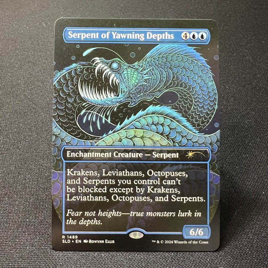 Serpent of Yawning Depths SLD #1489 Serpent of Yawning Depths SLD #1489 - Image 1