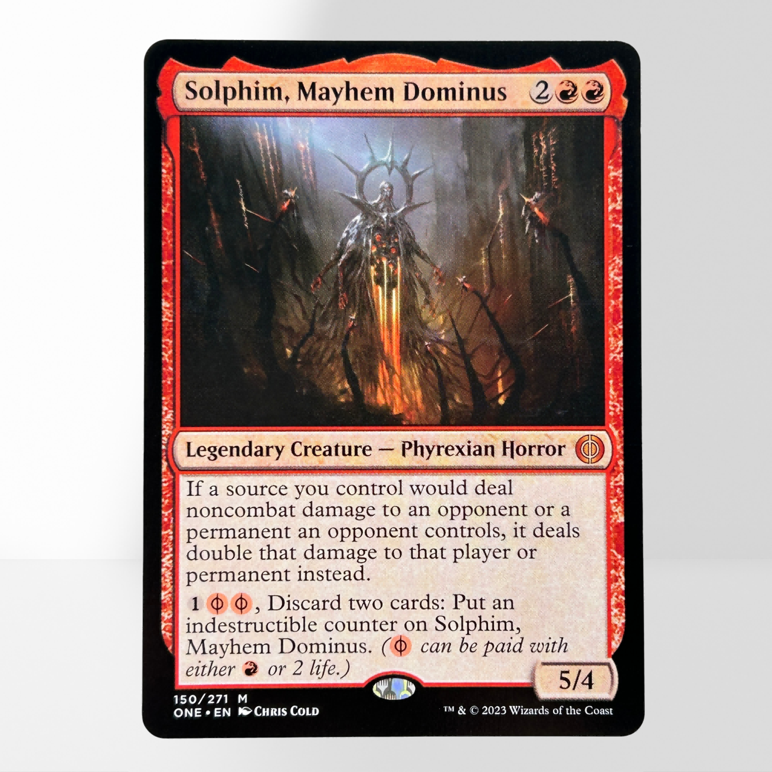 Solphim, Mayhem Dominus ONE 150 HOLO Solphim, Mayhem Dominus ONE 150 HOLO - Image 1