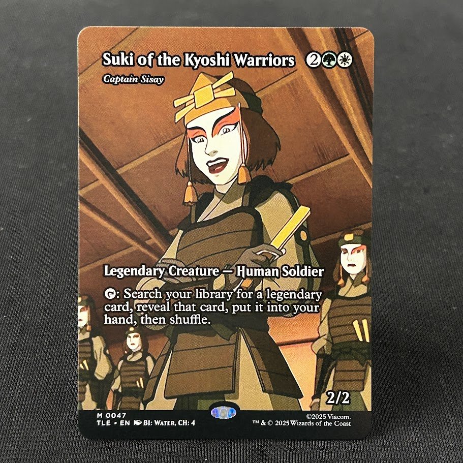 Suki of the Kyoshi Warriors(Captain Sisay) TLE #47 Suki of the Kyoshi Warriors(Captain Sisay) TLE #47 - Image 1