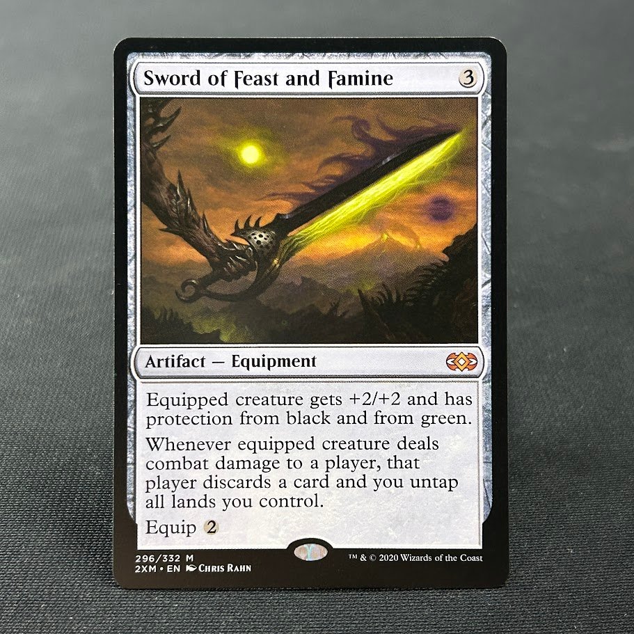 Sword of Feast and Famine 2xm regular holo Sword of Feast and Famine 2xm regular holo - Image 1