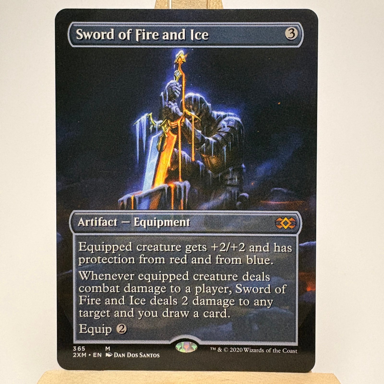 Sword of Fire and Ice Sword of Fire and Ice 2xm box topper holo - Image 1