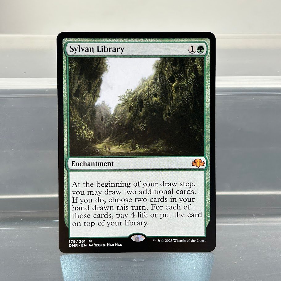 Sylvan Library DMR #179 HOLO Sylvan Library DMR #179 HOLO - Image 1