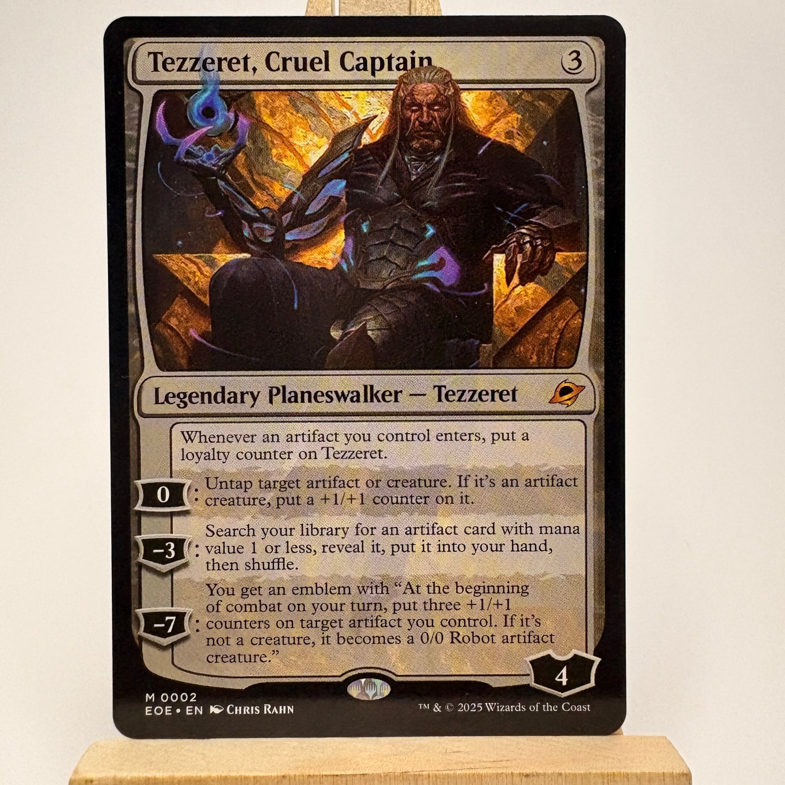 Tezzeret, Cruel Captain Tezzeret, Cruel Captain EOE #2 - Image 1