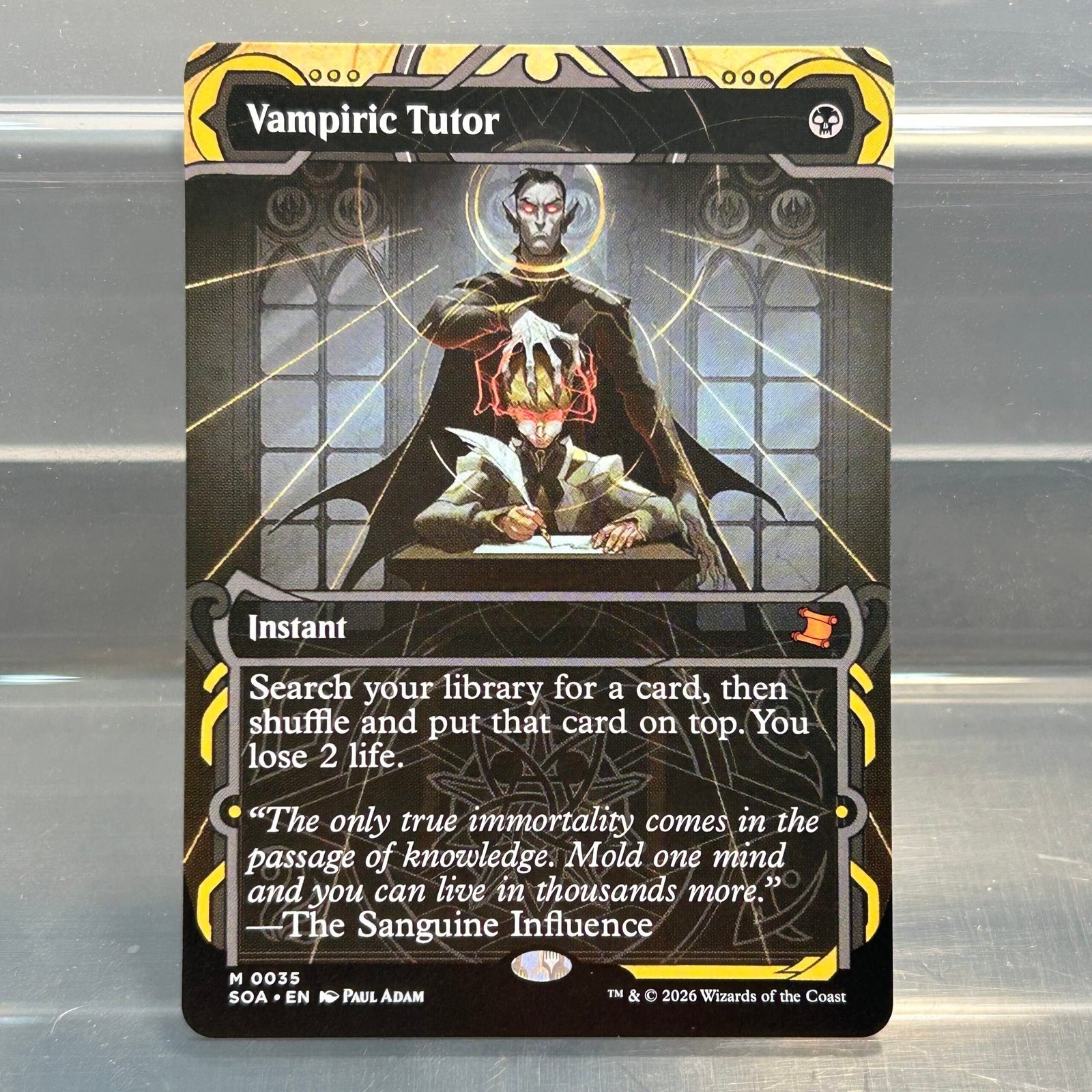 Vampiric Tutor SOA #35 EN Vampiric Tutor SOA #35 EN - Image 1