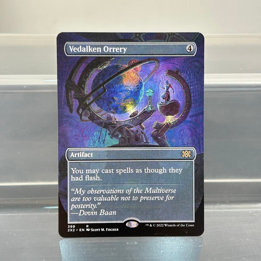 Vedalken Orrery 2x2 borderless holo Vedalken Orrery 2x2 borderless holo - Image 1