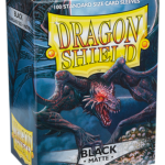 Dragon Shield Sleeves Matte Black 100PCS