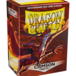Dragon Shield Sleeves MATTE Crimson 100PCS