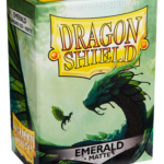 Dragon Shield Sleeves MATTE Emerald 100PCS