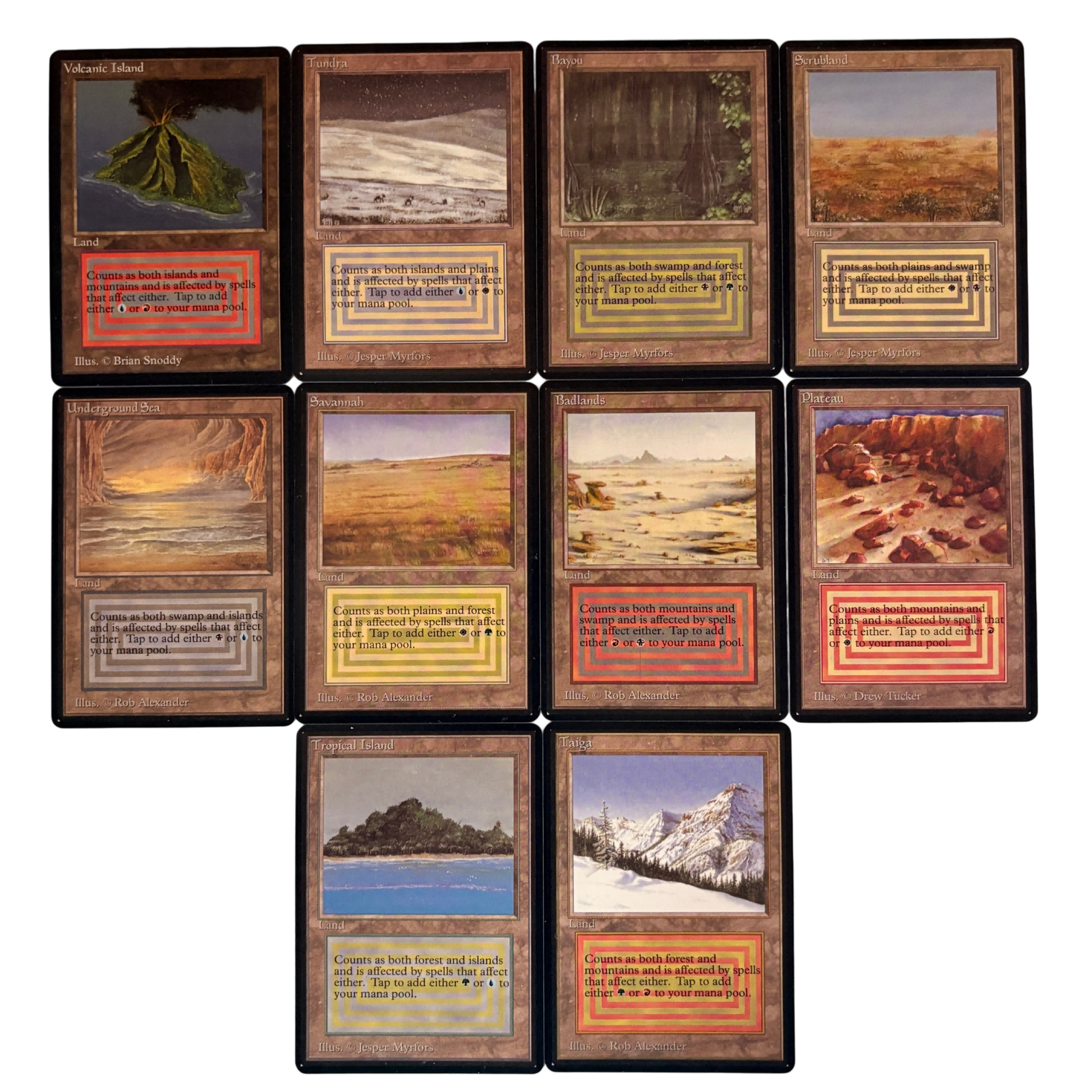老圈beta合集 Dual Lands Beta(10PCS) - Image 1