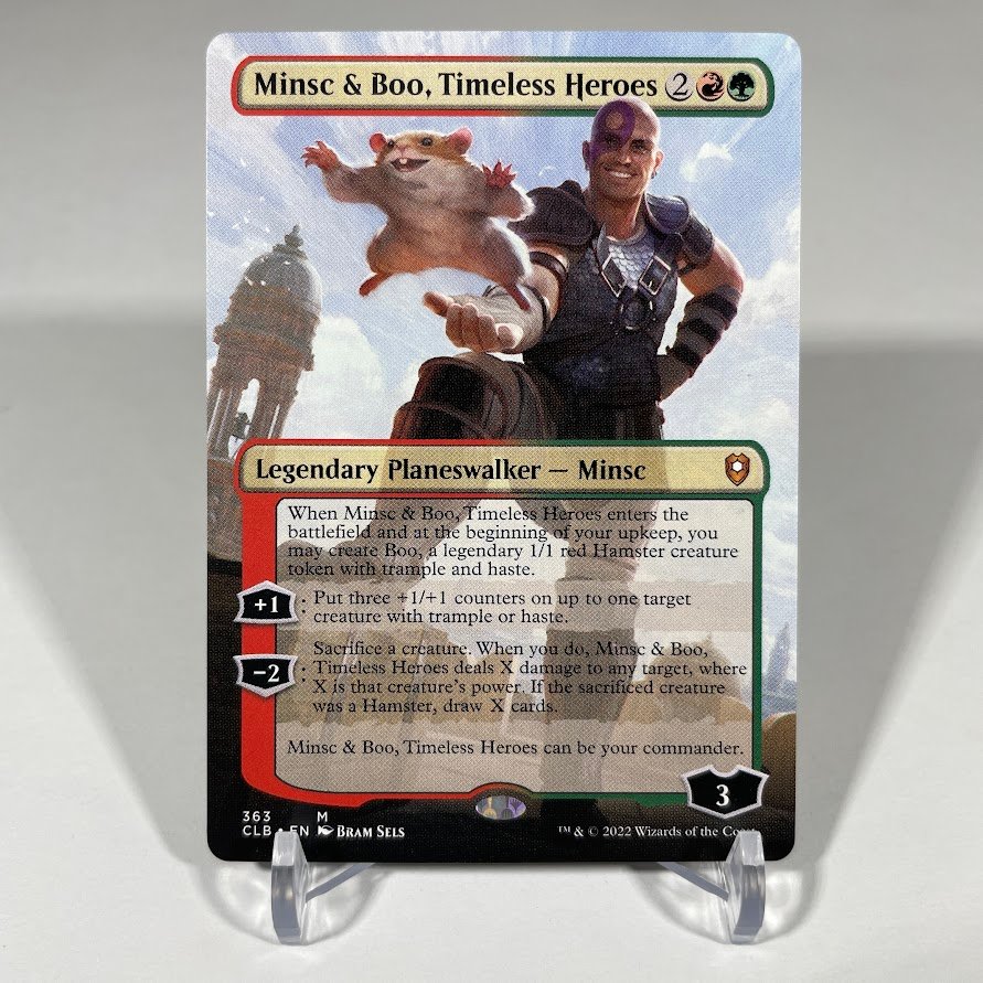 Minsc & Boo, Timeless Heroe borderless Minsc & Boo, Timeless Heroe borderless - Image 1