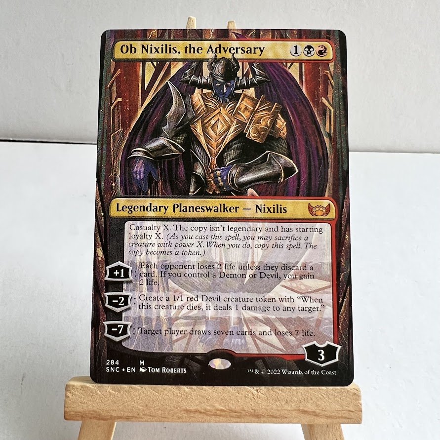 Ob Nixilis, the Adversary borderless Ob Nixilis, the Adversary borderless - Image 1