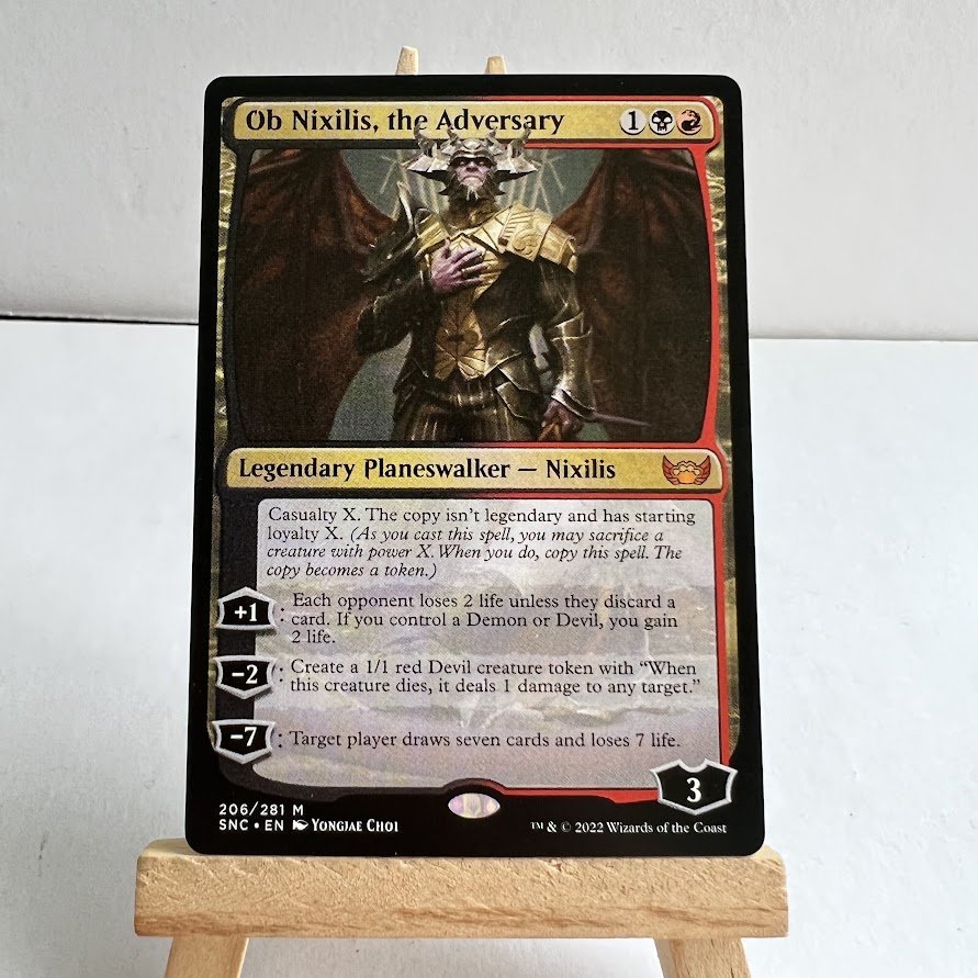 Ob Nixilis, the Adversary regular Ob Nixilis, the Adversary regular - Image 1