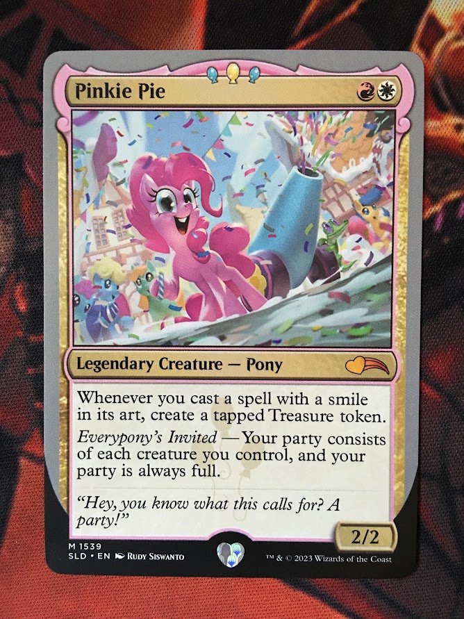 PONIES Pinkie Pie, SLD #1539 none foil PONIES Pinkie Pie, SLD #1539 none foil - Image 1