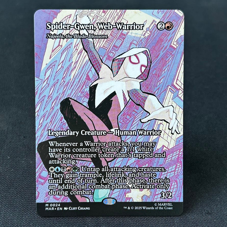 Spider-Gwen, Web-Warrior(Najeela, the Blade-Blossom) MAR 24 Spider-Gwen, Web-Warrior(Najeela, the Blade-Blossom) MAR 24 - Image 1