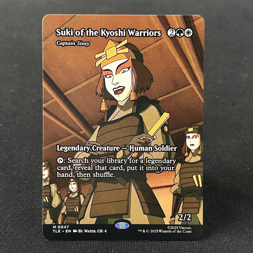 Suki of the Kyoshi Warriors(Captain Sisay) TLE #47 Suki of the Kyoshi Warriors(Captain Sisay) TLE #47 - Image 1