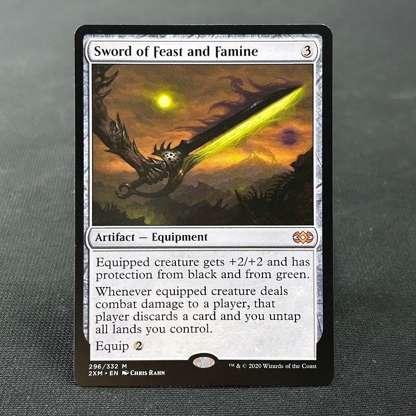 Sword of Feast and Famine 2xm regular holo Sword of Feast and Famine 2xm regular holo - Image 1