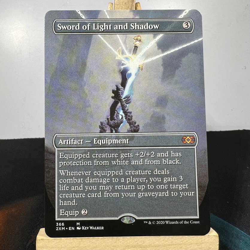 Sword of Light and Shadow 2xm box topper Sword of Light and Shadow 2xm box topper - Image 1