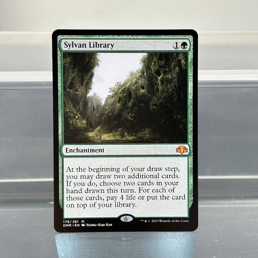 Sylvan Library DMR #179 HOLO Sylvan Library DMR #179 HOLO - Image 1